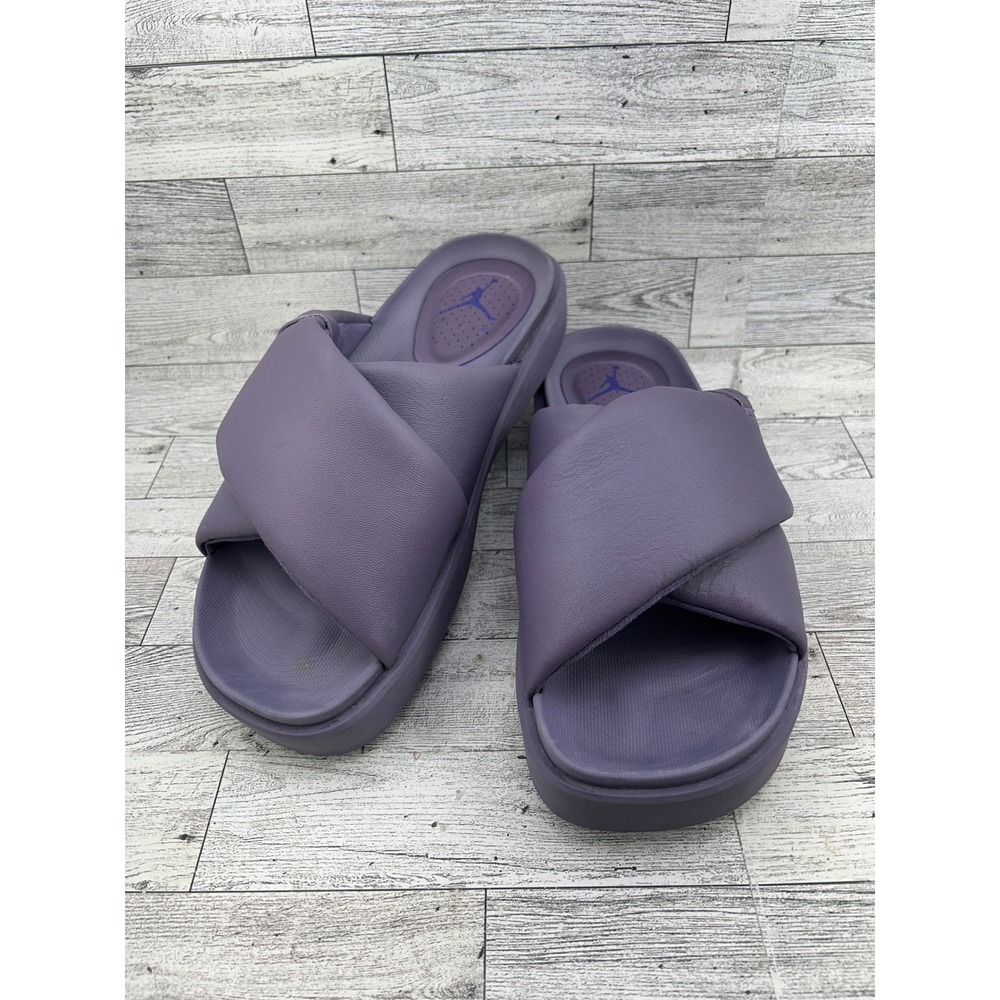 Jordan Sophia‎ Slide Cave Purple Women Size 10 Platform Sandals DO8863-505